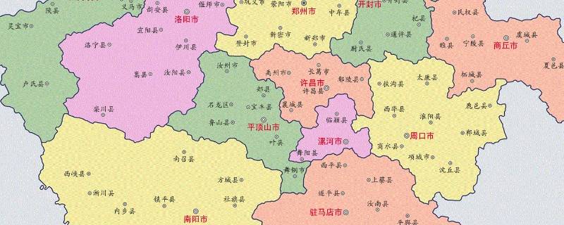 河南省东南部有哪些城市